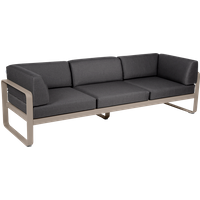 Fermob Bellevie Club 3-Sitzer Sofa Aluminium von Fermob