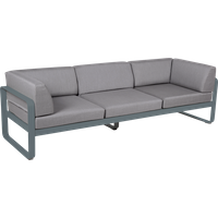 Fermob Bellevie Club 3-Sitzer Sofa Aluminium von Fermob