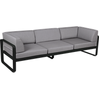 Fermob Bellevie Club 3-Sitzer Sofa Aluminium von Fermob