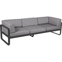 Fermob Bellevie Club 3-Sitzer Sofa Aluminium von Fermob