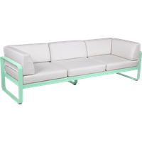 Fermob Bellevie Club 3-Sitzer Sofa Aluminium von Fermob