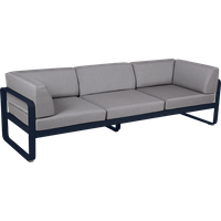 Fermob Bellevie Club 3-Sitzer Sofa Aluminium von Fermob