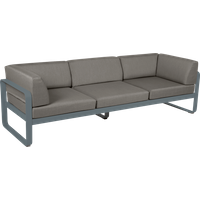 Fermob Bellevie Club 3-Sitzer Sofa Aluminium von Fermob