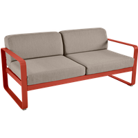 Fermob Bellevie Sofa 2-Sitzer Aluminium von Fermob