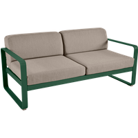 Fermob Bellevie Sofa 2-Sitzer Aluminium von Fermob
