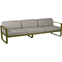 Fermob Bellevie Sofa 3 -Sitzer Aluminium von Fermob