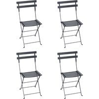 Fermob - Bistro Klappstuhl Metall, anthrazit (4er-Set) von Fermob