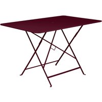 Fermob - Bistro Klapptisch, rechteckig, 117 x 77 cm, schwarzkirsche von Fermob