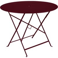Fermob - Bistro Klapptisch, rund, Ø 96 cm, schwarzkirsche von Fermob