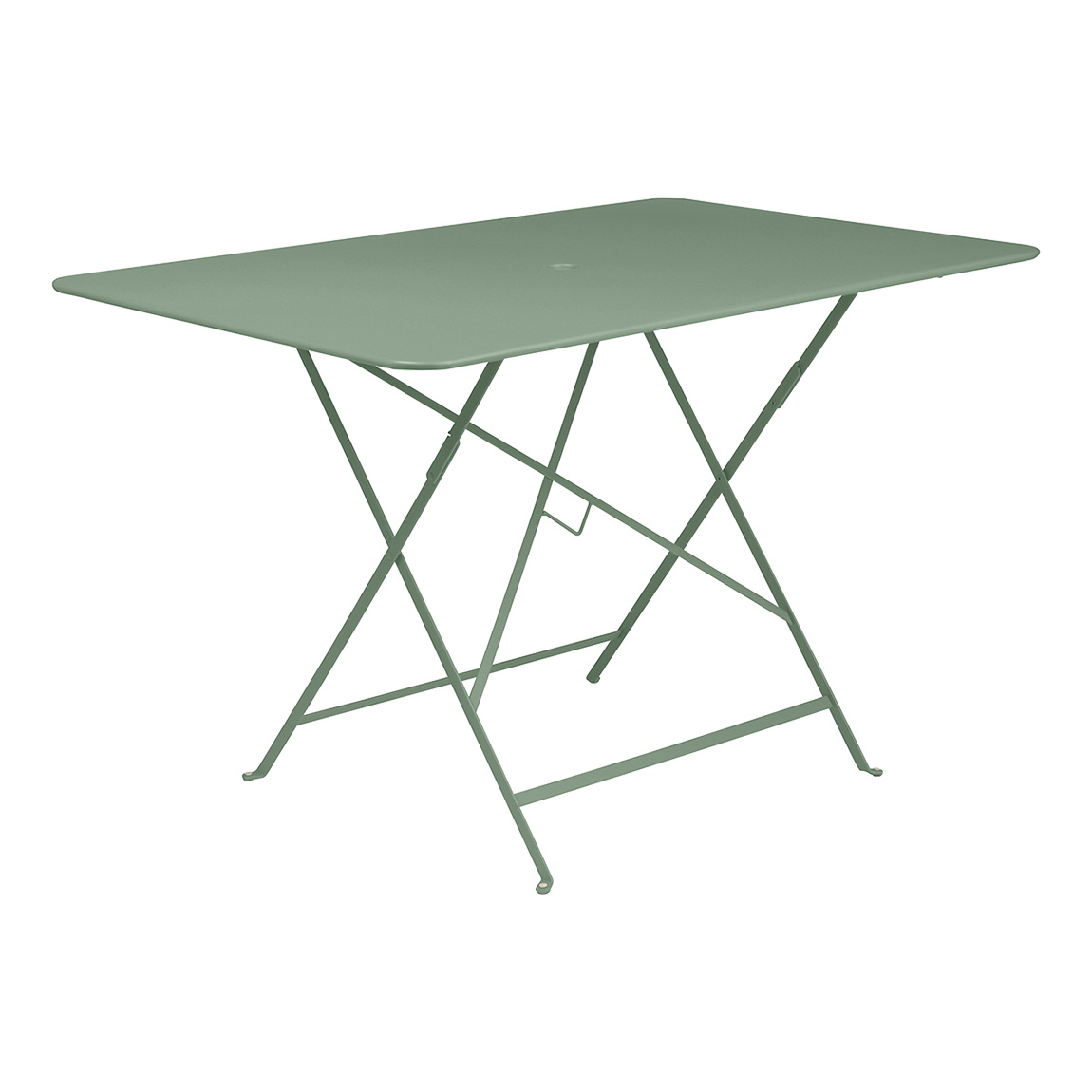 Fermob - Bistro Klapptisch 117x77cm - kaktus/texturiert/LxBxH 117x77x72cm/UV-beständig von Fermob