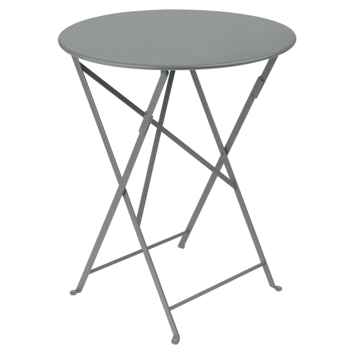 Fermob Bistro Klapptisch Gartentisch Tisch Rund 60cm Lapilligrau Outdoor Möbel B-Ware Fermob Bistro Klapptisch Gartentisch Tisch Rund 60cm Lapilligrau Outdoor Möbel B-Ware von Fermob