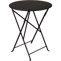 Fermob - Bistro Klapptisch Ø 60 cm, lakritze von Fermob