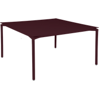 Fermob - CALVI Tisch - B9 Schwarzkirsche - 140 x 140 cm von Fermob