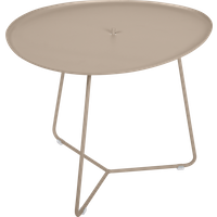 Fermob COCOTTE niedriger Tisch mit abnehmbarer Platte aus Aluminium 55x44,5 cm von Fermob
