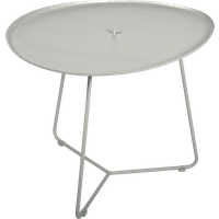 Fermob COCOTTE niedriger Tisch mit abnehmbarer Platte aus Aluminium 55x44,5 cm von Fermob