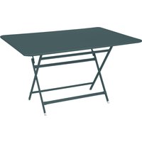 Fermob - Caractère Tisch, 128 x 90 cm, gewittergrau von Fermob
