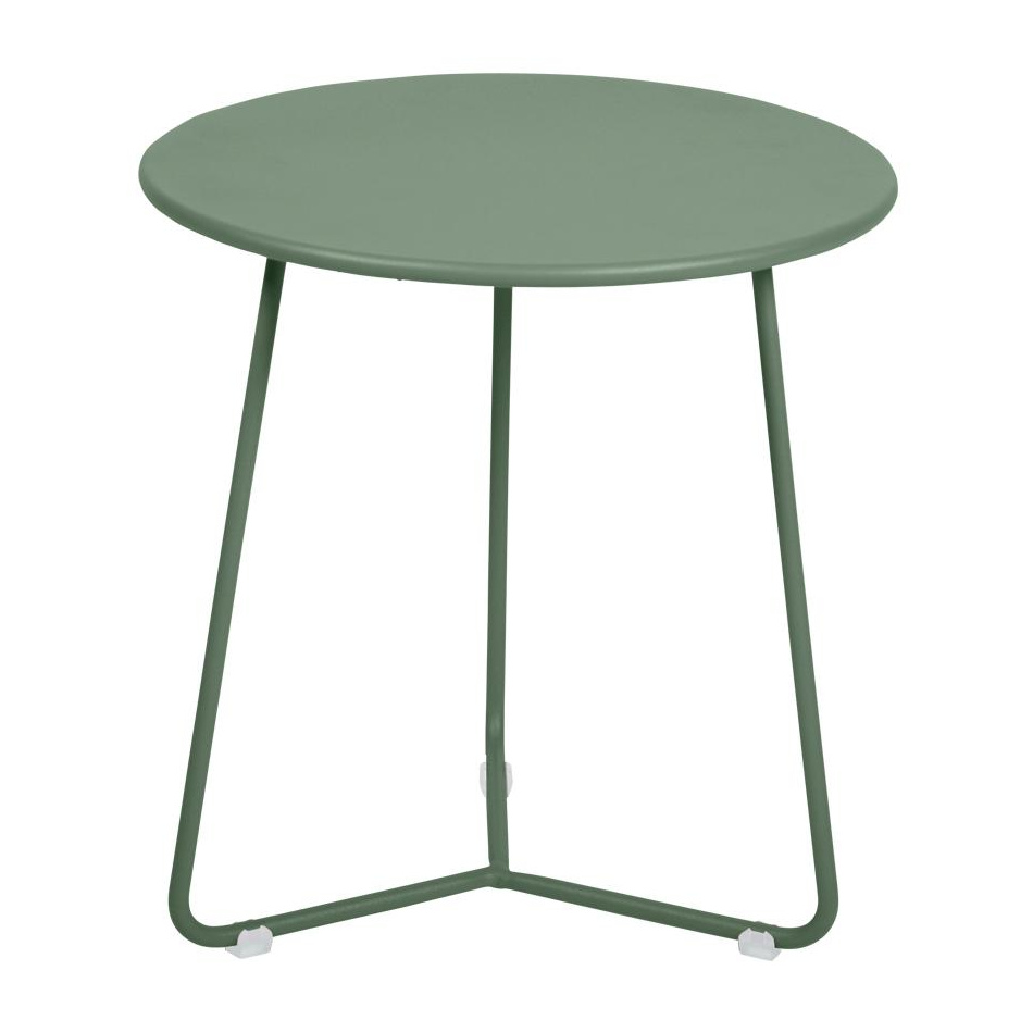 Fermob - Cocotte Garten-Beistelltisch/ Hocker - kaktus/texturiert/H 36 cm / Ø 34,5cm/UV-beständig von Fermob