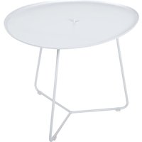 Fermob - Cocotte niedriger Tisch, H 43,5 cm, baumwollweiß von Fermob