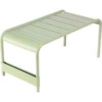 Fermob LUXEMBOURG großer niedriger Tisch/Bank Aluminium 86x44 cm von Fermob