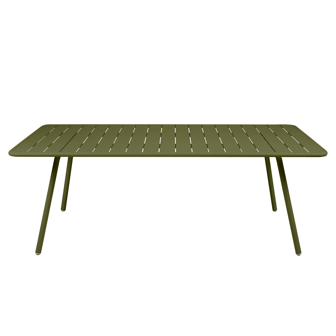 Fermob - Luxembourg Gartentisch 207x100x74cm - pesto/texturiert/100x207cmx72cm/UV-beständig von Fermob