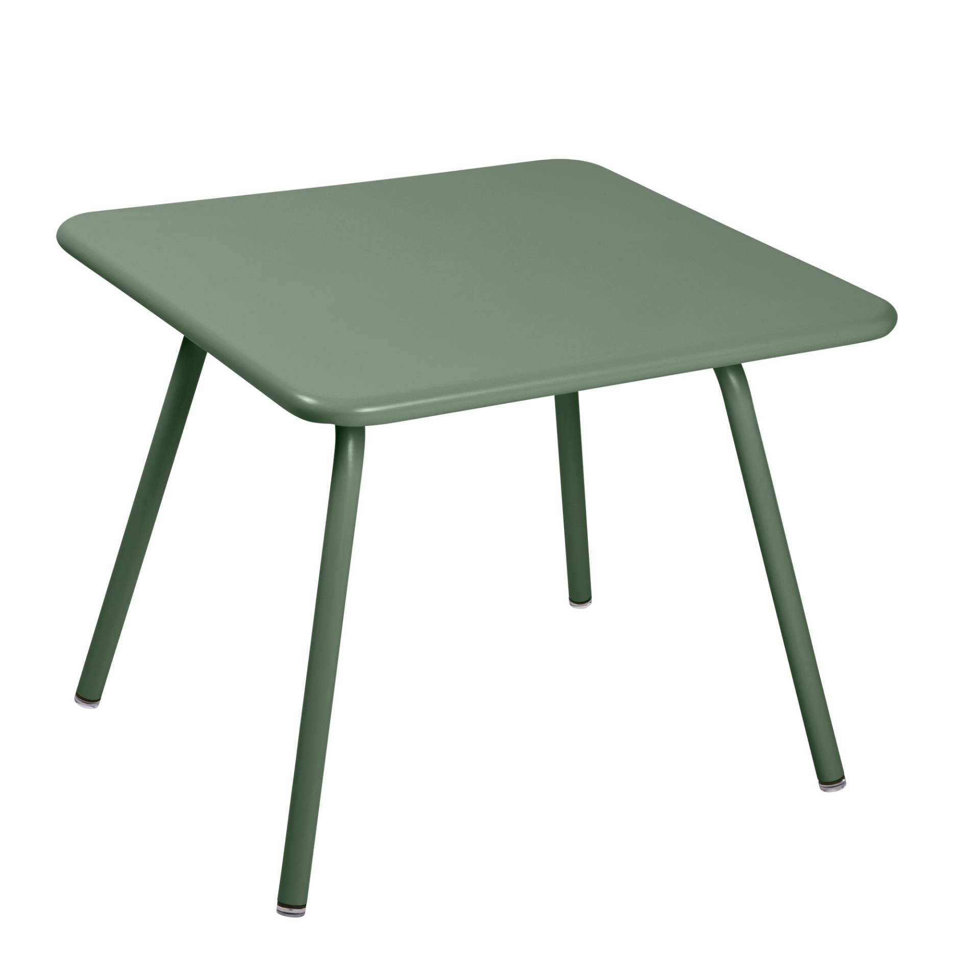 Fermob - Luxembourg Kid Kindertisch 57,5x57,5cm - kaktus/texturiert/LxBxH 57,5x57,5x47cm/UV-beständig von Fermob