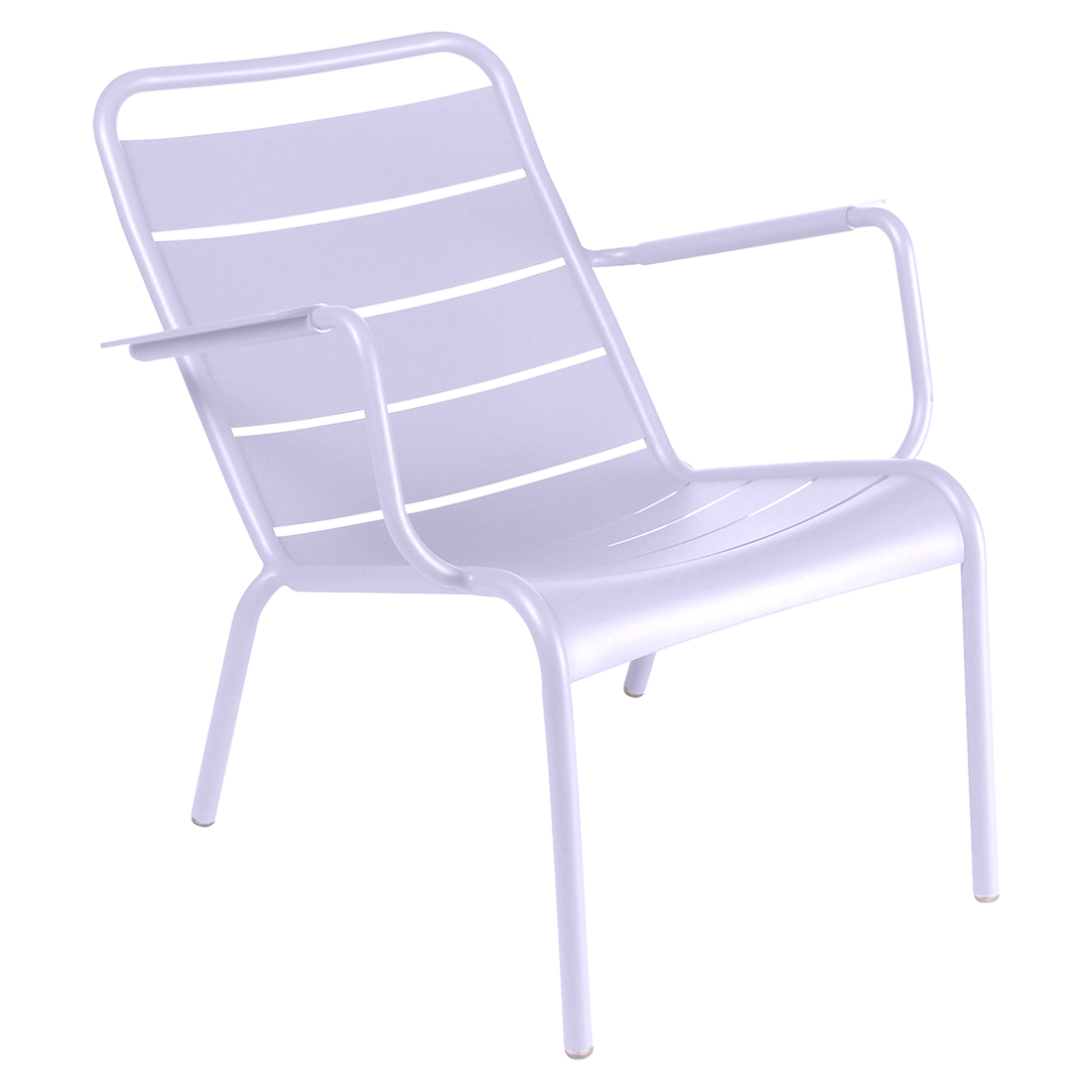 Fermob - Luxembourg Tiefer Outdoor Sessel - marshmallow/texturiert/BxHxT 70x72x86cm/UV-beständig/stapelbar von Fermob