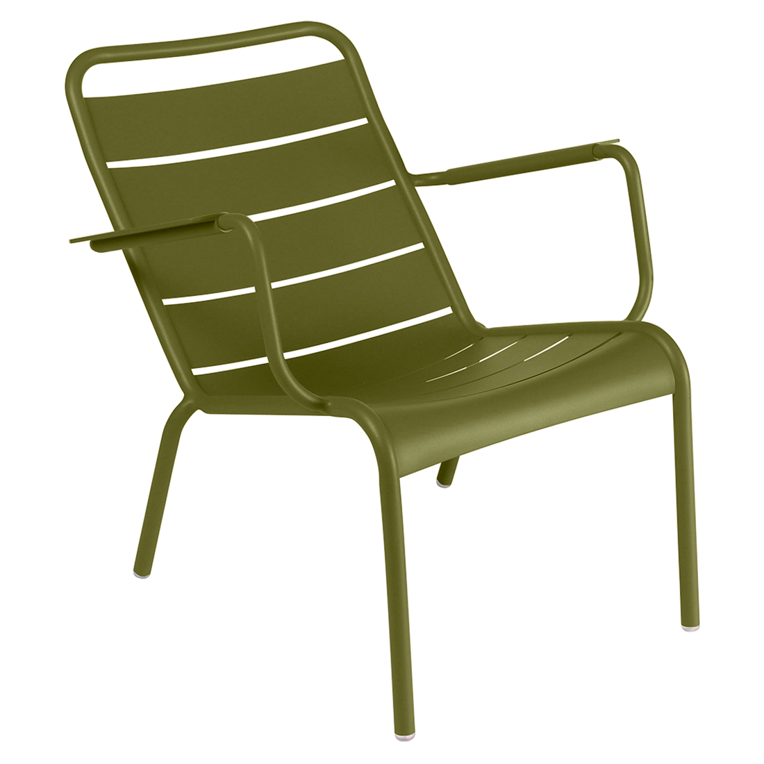 Fermob - Luxembourg Tiefer Outdoor Sessel - pesto/texturiert/BxHxT 70x72x86cm/UV-beständig/stapelbar von Fermob