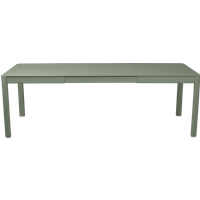 Fermob RIBAMBELLE Tisch mit 2 Einlegeplatten aus Aluminium 149/234x100 cm von Fermob