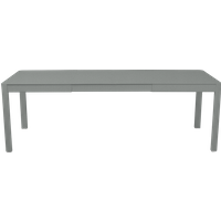 Fermob RIBAMBELLE Tisch mit 2 Einlegeplatten aus Aluminium 149/234x100 cm von Fermob