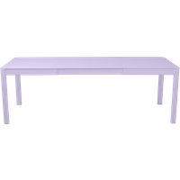 Fermob RIBAMBELLE Tisch mit 2 Einlegeplatten aus Aluminium 149/234x100 cm von Fermob