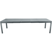 Fermob RIBAMBELLE Tisch mit 3 Einlegeplatten aus Aluminium 149/299x100 cm von Fermob