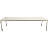 Fermob RIBAMBELLE Tisch mit 3 Einlegeplatten aus Aluminium 149/299x100 cm von Fermob