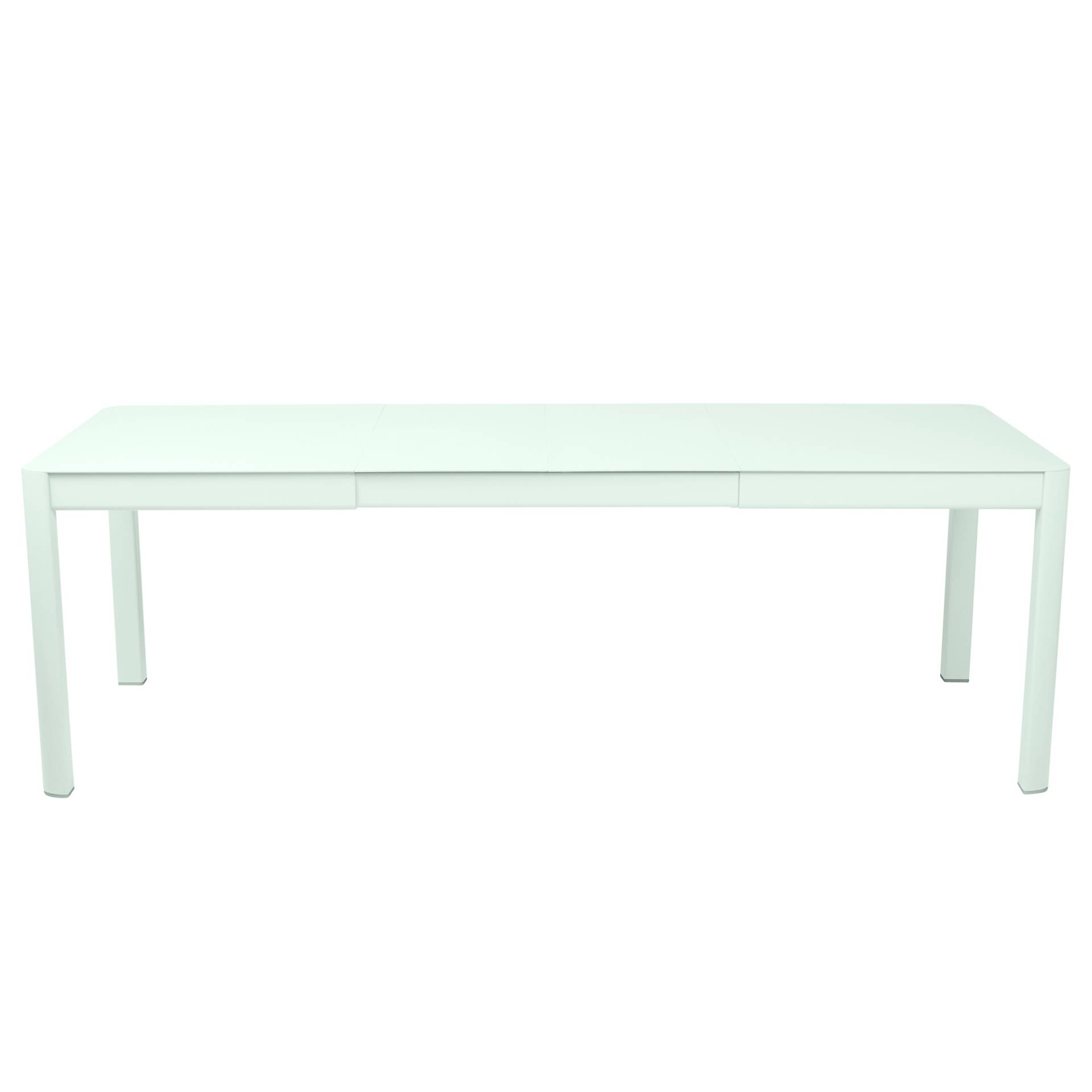 Fermob - Ribambelle Gartentisch mit 2 Einlegeplatten - gletscherminze/texturiert/LxBxH 149-234x100x74cm/UV-beständig von Fermob