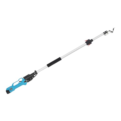 Akku Astschere, 2M Teleskop-Baumschere mit 2x Batterien,ergonomischer Griff,7.5 lbs von Fermoirper