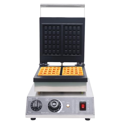 Elektrisches Waffeleisen 2000 W Profi-Waffeleisen – Waffelmaschine für 2 Waffeln – Antihaftbeschichtung, Thermostat verstellbar 50 – 300 °C – Cafeteria/Bäckerei/Snackbar Elektrisches Waffeleisen 2000 W Profi-Waffeleisen – Waffelmaschine für 2 Waffeln – Antihaftbeschichtung, Thermostat verstellbar 50 – 300 °C – Cafeteria/Bäckerei/Snackbar von Fermoirper