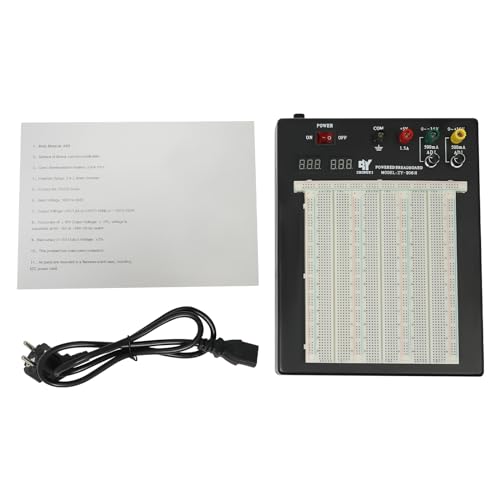 Breadboard Jumper Wires Kit 2390 Points Lötfreies Steckbrett labornetzteil Kit mit +16 V -16V Ausgang, für Labore, Schulen, Fabriken, Forschungs- und Entwicklungsabteilungen von Fermoirper
