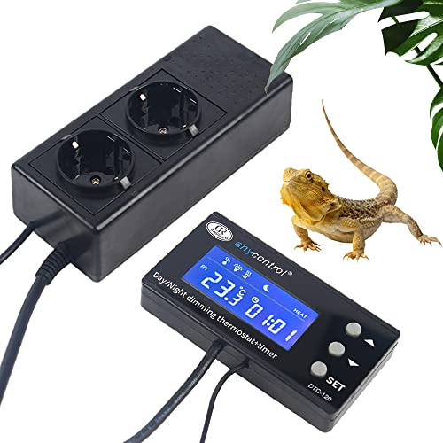 Steckdose Thermostat mit Temperatur Controller 0-50℃,220V LCD Digital PID Reptilien Temperaturregler für Aquarium,Bauernhöfe von Fermoirper