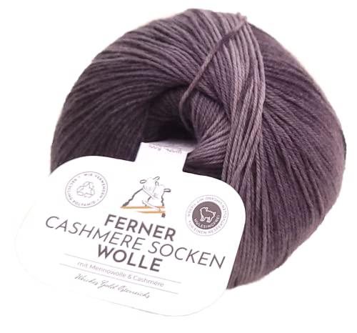 Sockenwolle mit Kaschmir Ferner Cashmere Socken Wolle 595x22, Wolle Kaschmir Farbverlauf, nicht nur zum Socken stricken, 100g Sockenwolle mit Kaschmir Ferner Cashmere Socken Wolle 595x22, Wolle Kaschmir Farbverlauf, nicht nur zum Socken stricken, 100g von Ferner Wolle