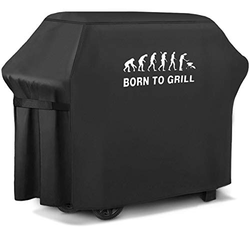 Ferocity Delux Grillabdeckung Top Qualität, Wasserdichter BBQ Schutz Outdoor Grill Garten Terrasse Geboren um zu Grillen MEDIUM 145 cm x 118 cm x 60 cm [084] von Ferocity