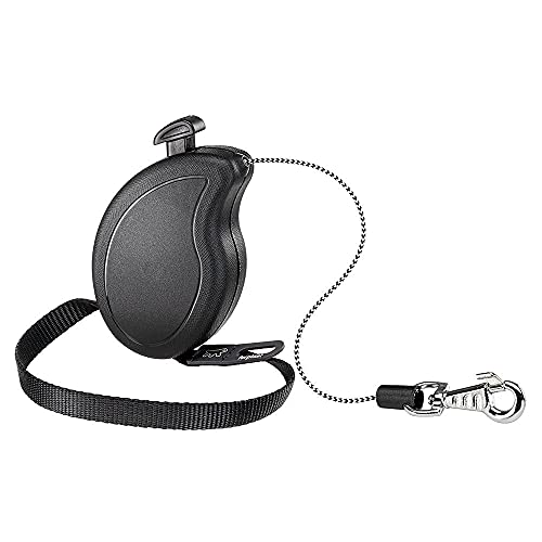 Ausziehbare Leine für kleine Hunde Flippy ONE Cord Mini , 3 m ausziehbares Lanyard, max. 8 kg, Schwarz Ausziehbare Leine für kleine Hunde Flippy ONE Cord Mini , 3 m ausziehbares Lanyard, max. 8 kg, Schwarz von Ferplast