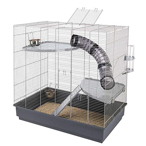 Ferplast Jenny Rattenkäfig Kleintierkäfig, Käfig Ratten 80 x 50 x h 79,5 cm grau Ferplast Jenny Rattenkäfig Kleintierkäfig, Käfig Ratten 80 x 50 x h 79,5 cm grau von Ferplast