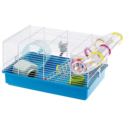 Ferplast Hamsterkäfig, Paula Nagerkäfig, Kleintierkäfig, Hamsterzubehör inklusive, 46 X 30 X H 25 cm. Ferplast Hamsterkäfig, Paula Nagerkäfig, Kleintierkäfig, Hamsterzubehör inklusive, 46 X 30 X H 25 cm. von Ferplast