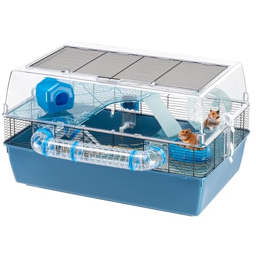 Ferplast Hamsterkäfig, Duna Fun Large Nagerkäfig, Kleintierkäfig, Hamsterzubehör inklusive, 72 x 46 x h 41 cm. Ferplast Hamsterkäfig, Duna Fun Large Nagerkäfig, Kleintierkäfig, Hamsterzubehör inklusive, 72 x 46 x h 41 cm. von Ferplast