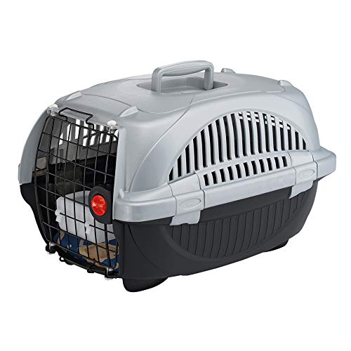 Ferplast Transportbox für Haustiere Hundebox für kleine Hunde und Katzen Atlas Deluxe 10, Transportbox für Haustiere, Lüftungsgitter, 34 x 50,7 x 30 cm, schwarz Ferplast Transportbox für Haustiere Hundebox für kleine Hunde und Katzen Atlas Deluxe 10, Transportbox für Haustiere, Lüftungsgitter, 34 x 50,7 x 30 cm, schwarz von Ferplast