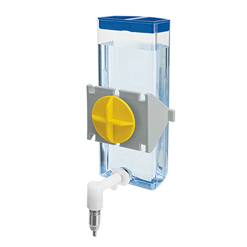 Ferplast Trinkflasche für Meerschweinchen und Ratten Sippy 4674 MEDIUM, Fassungsvermögen, Befestigungssystem am Metallgitter oder auf glatten Oberflächen, 9,5 x 8 x h 20 cm - 0,3 l Ferplast Trinkflasche für Meerschweinchen und Ratten Sippy 4674 MEDIUM, Fassungsvermögen, Befestigungssystem am Metallgitter oder auf glatten Oberflächen, 9,5 x 8 x h 20 cm - 0,3 l von Ferplast