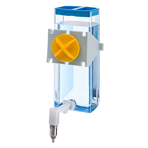 Ferplast Trinkflasche für Meerschweinchen und Ratten Sippy 4674 MEDIUM, Fassungsvermögen, Befestigungssystem am Metallgitter oder auf glatten Oberflächen, 9,5 x 8 x h 20 cm - 0,3 l Ferplast Trinkflasche für Meerschweinchen und Ratten Sippy 4674 MEDIUM, Fassungsvermögen, Befestigungssystem am Metallgitter oder auf glatten Oberflächen, 9,5 x 8 x h 20 cm - 0,3 l von Ferplast