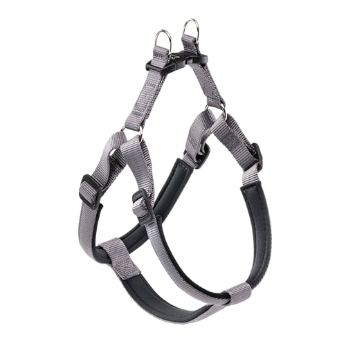 Ferplast Daytona Hundegeschirr für mittelgroße und große Hunde, Hundegeschirr mit weicher Polsterung, Verstellbar, Grau Ferplast Daytona Hundegeschirr für mittelgroße und große Hunde, Hundegeschirr mit weicher Polsterung, Verstellbar, Grau von Ferplast