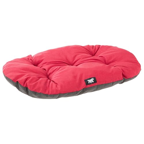 Ferplast Hundebett Relax, Hundekissen, Katzenkissen, Hundematte für Hundehütten und Autos – waschbar – aus Baumwolle mit weicher Polsterung, 55 x 36 cm. Rot Ferplast Hundebett Relax, Hundekissen, Katzenkissen, Hundematte für Hundehütten und Autos – waschbar – aus Baumwolle mit weicher Polsterung, 55 x 36 cm. Rot von Ferplast