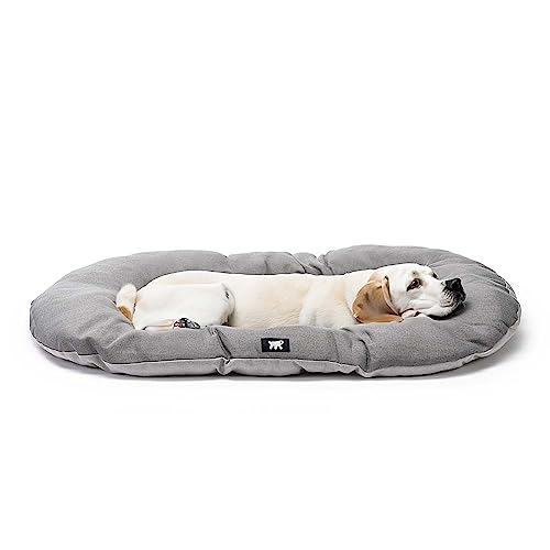 Ferplast Hundekissen Hundesofa Hundebett Große Hunde mit Antibakteriellem und Antiviralem Schutz, Baumwolle, Waschbar, 100 x 63 cm. Grau Ferplast Hundekissen Hundesofa Hundebett Große Hunde mit Antibakteriellem und Antiviralem Schutz, Baumwolle, Waschbar, 100 x 63 cm. Grau von Ferplast