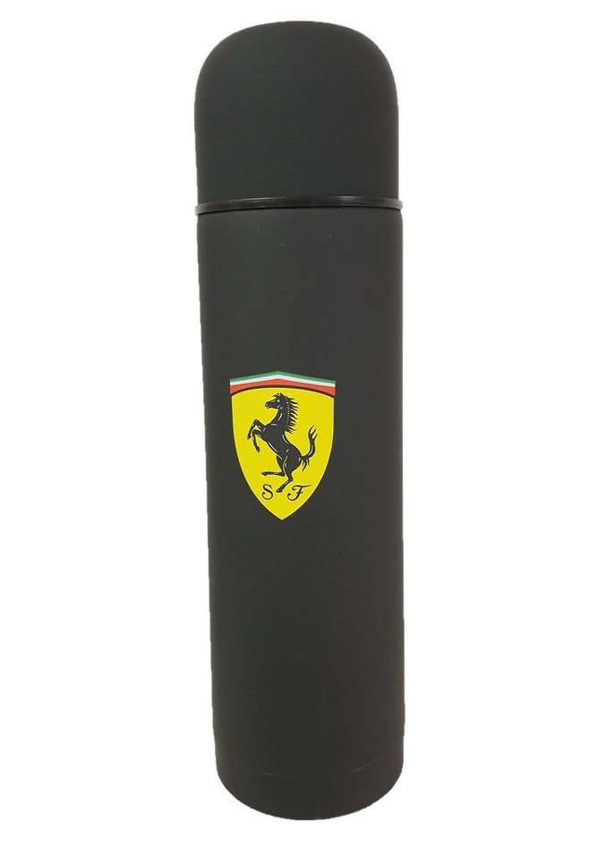 Ferrari Isolierflasche Scuderia F1 Thermoskanne, Schwarz 500 ml von Ferrari